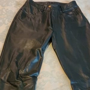 Leather pants
